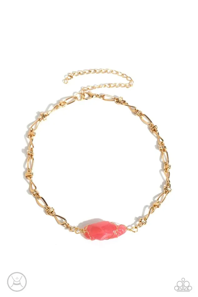 Paparazzi Jewelry Necklaces Paparazzi Necklace Cavern Class Pink Paparazzi Jewelry Necklaces Paparazzi Necklace Cavern Class Pink