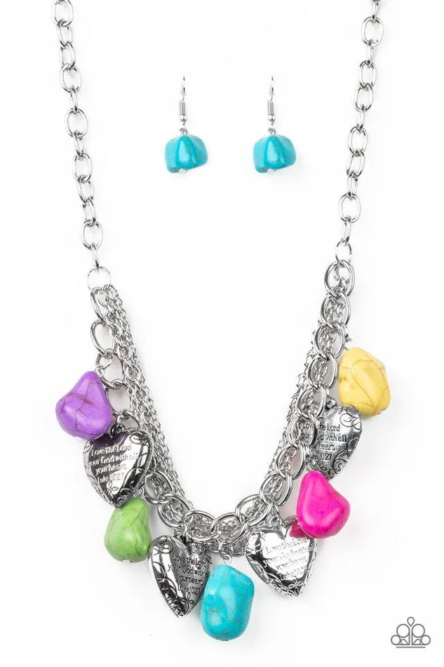 Paparazzi Jewelry Necklaces Paparazzi Necklace Change Of Heart Multi