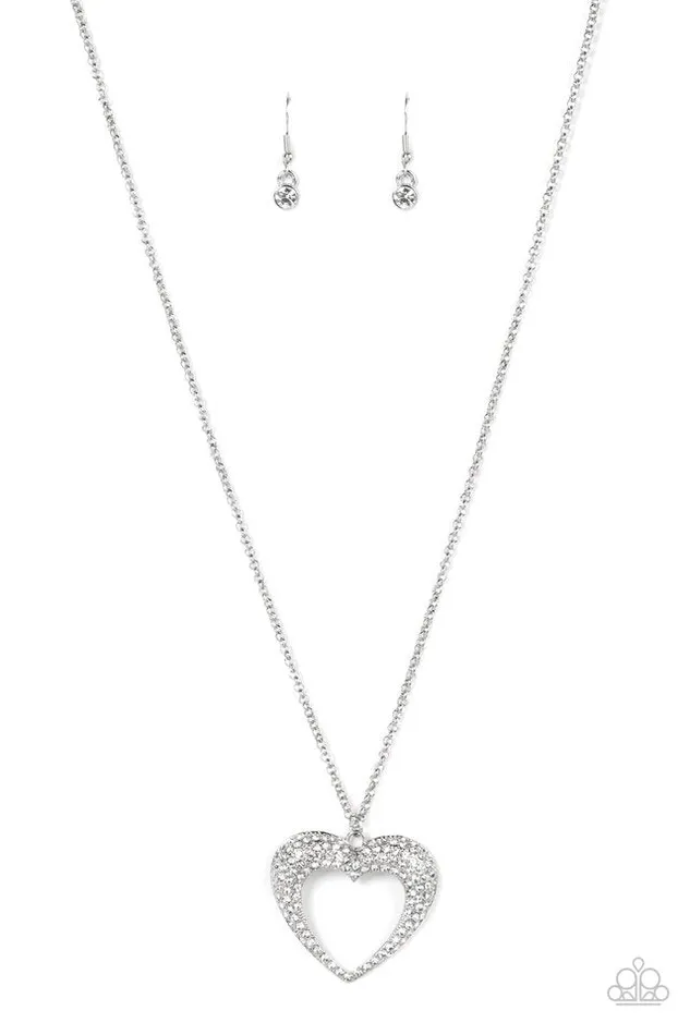 Paparazzi Jewelry Necklaces Paparazzi Necklace Cupid Charisma White Paparazzi Jewelry Necklaces Paparazzi Necklace Cupid Charisma White