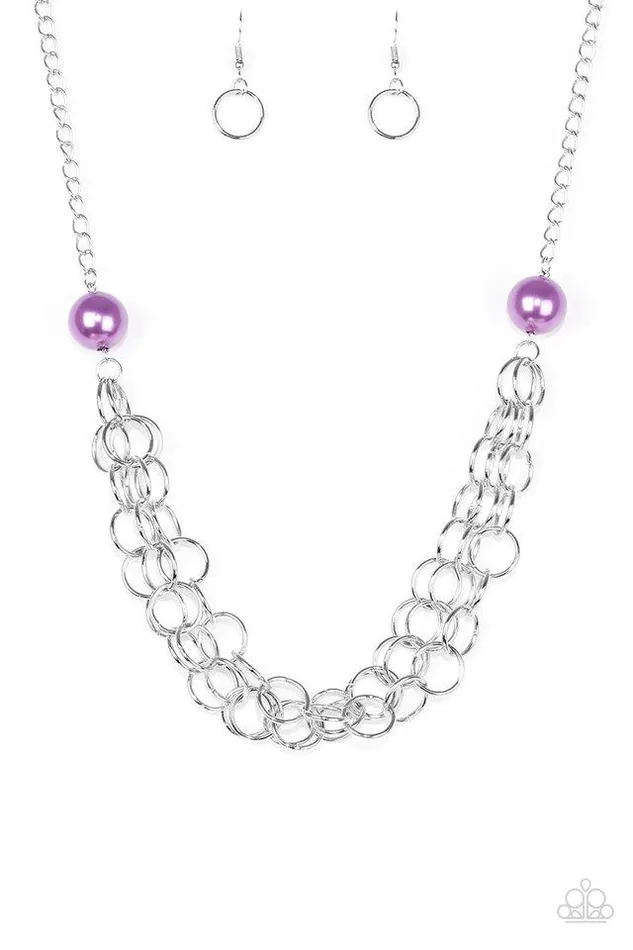 Paparazzi Jewelry Necklaces Paparazzi Necklace Daring Diva Purple