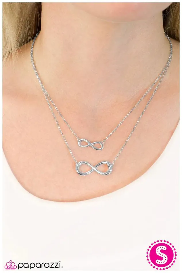 Paparazzi Jewelry Necklaces Paparazzi Necklace Finding Forever Silver
