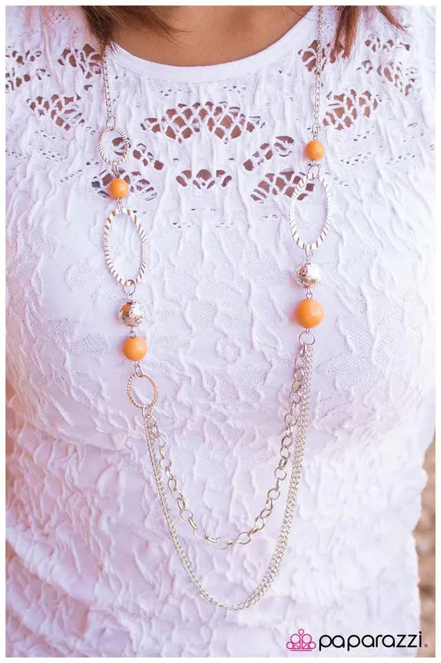 Paparazzi Jewelry Necklaces Paparazzi Necklace Harmonious Harvest Yellow