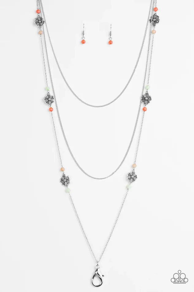 Paparazzi Jewelry Necklaces Paparazzi Necklace Hibiscus Hideaway Multi