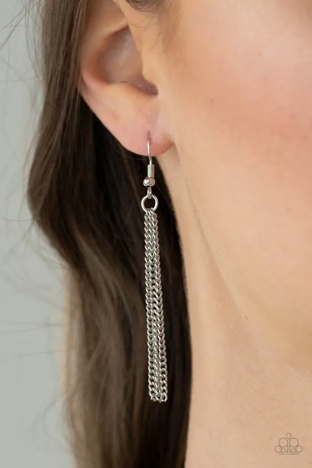 Paparazzi Jewelry Necklaces Paparazzi Necklace Join The Circle Silver Paparazzi Jewelry Necklaces Paparazzi Necklace Join The Circle Silver