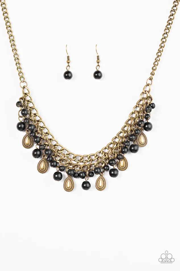 Paparazzi Jewelry Necklaces Paparazzi Necklace PRIMAL Donna Brass