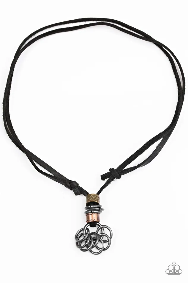 Paparazzi Jewelry Necklaces Paparazzi Necklace Ringmaster Black