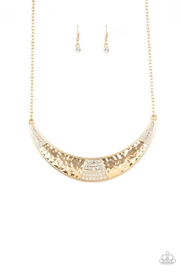 Paparazzi Jewelry Necklaces Paparazzi Necklace Stardust Gold
