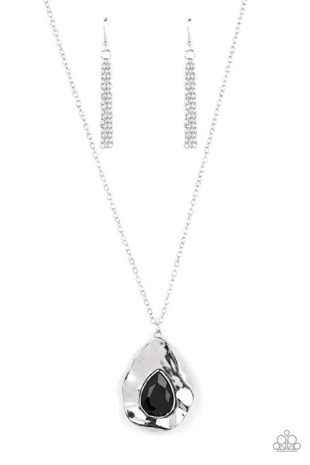 Paparazzi Jewelry Necklaces Paparazzi Necklace Surrealist Sparkle Black Paparazzi Jewelry Necklaces Paparazzi Necklace Surrealist Sparkle Black