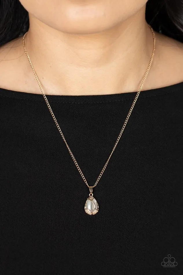 Paparazzi Jewelry Necklaces Paparazzi Necklace TopNotch Trinket Gold