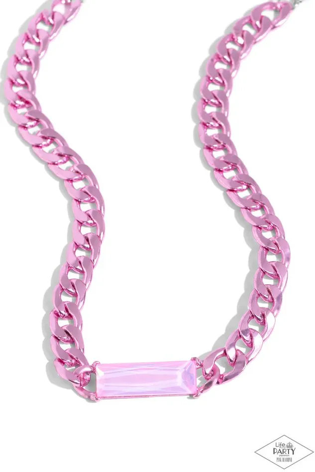 Paparazzi Jewelry Necklaces Paparazzi Necklace Urban Royalty Pink Paparazzi Jewelry Necklaces Paparazzi Necklace Urban Royalty Pink
