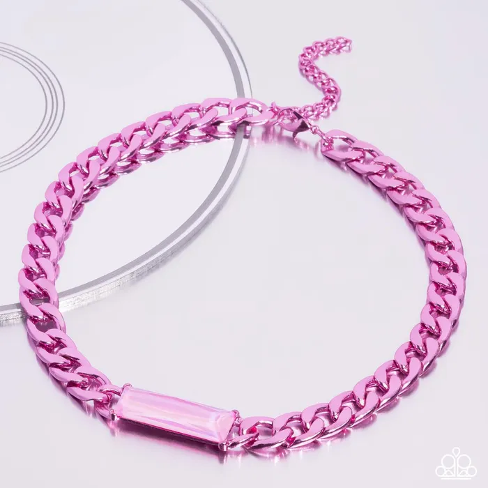 Paparazzi Jewelry Necklaces Paparazzi Necklace Urban Royalty Pink Paparazzi Jewelry Necklaces Paparazzi Necklace Urban Royalty Pink