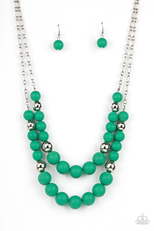 Paparazzi Jewelry Necklaces Paparazzi Necklace Vivid Vanity Green Paparazzi Jewelry Necklaces Paparazzi Necklace Vivid Vanity Green