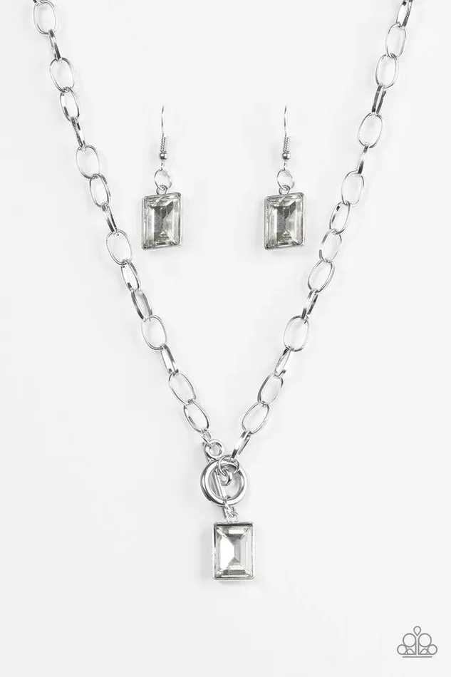 Paparazzi Jewelry Necklaces Paparazzi Necklace Wear It Like You Mean It White