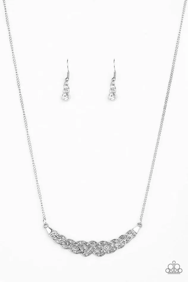 Paparazzi Jewelry Necklaces Paparazzi Necklace Whatever Floats Your YACHT White