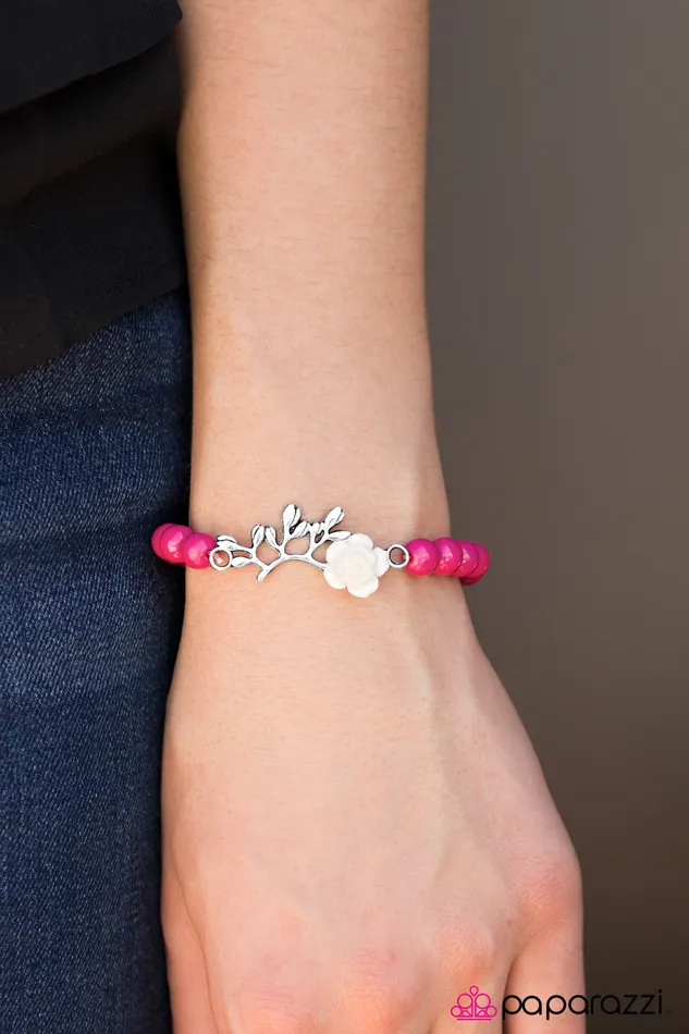 Paparazzi Jewelry Paparazzi Bracelet Garden Grotto Pink Bracelets