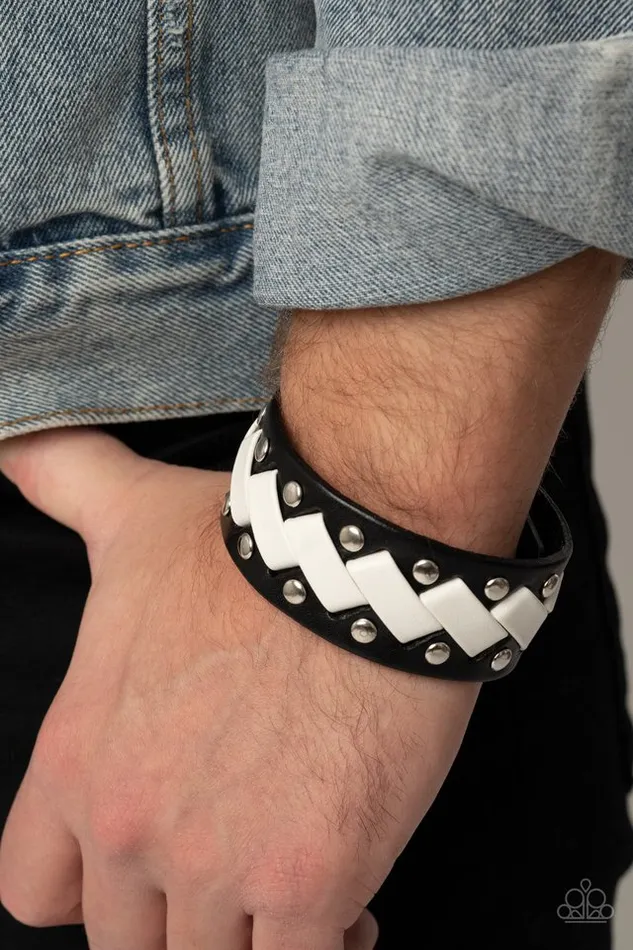 Paparazzi Jewelry Paparazzi Bracelet LACES Loaded Black Bracelets