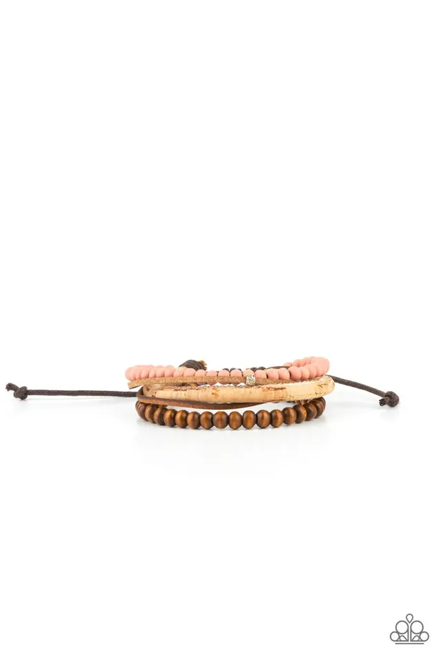 Paparazzi Jewelry Paparazzi Bracelet STACK To Basics Pink Bracelets Paparazzi Jewelry Paparazzi Bracelet STACK To Basics Pink Bracelets