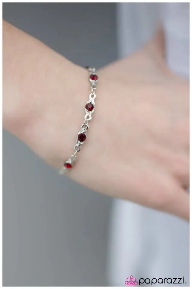 Paparazzi Jewelry Paparazzi Bracelet The Debutante Red Bracelets