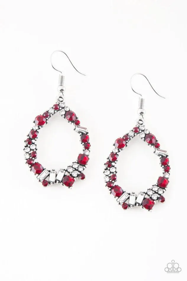 Paparazzi Jewelry Paparazzi Earring Crushing Couture Red Earrings