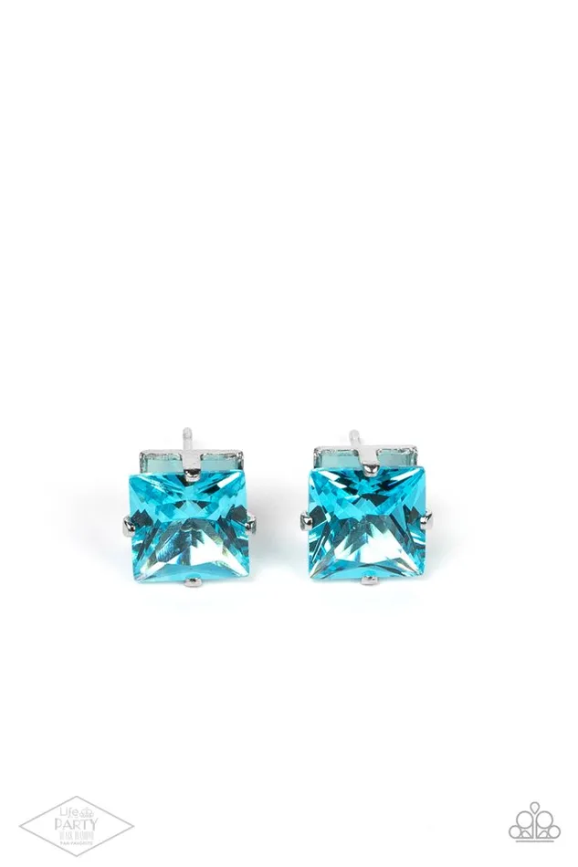 Paparazzi Jewelry Paparazzi Earring Girls Will Be Girls Blue Earrings Paparazzi Jewelry Paparazzi Earring Girls Will Be Girls Blue Earrings