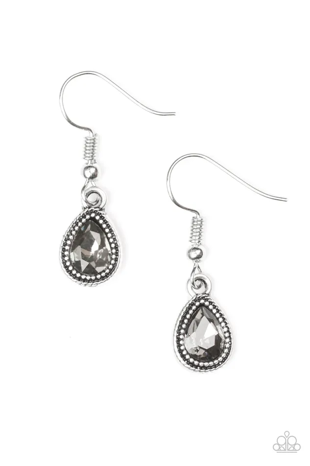 Paparazzi Jewelry Paparazzi Earring Princess Priority Silver Earrings