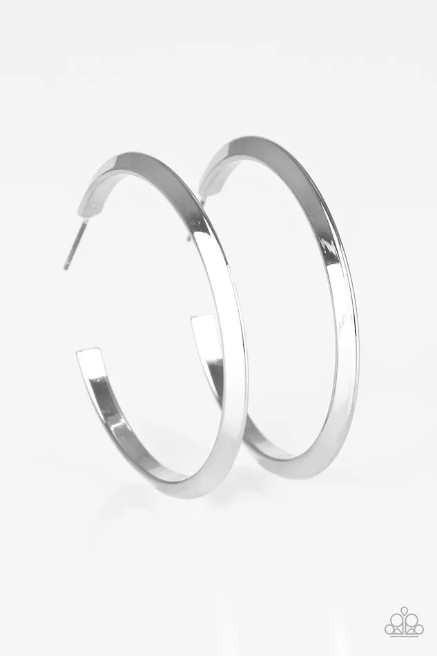 Paparazzi Jewelry Paparazzi Earring Some Like It HAUTE Silver Earrings