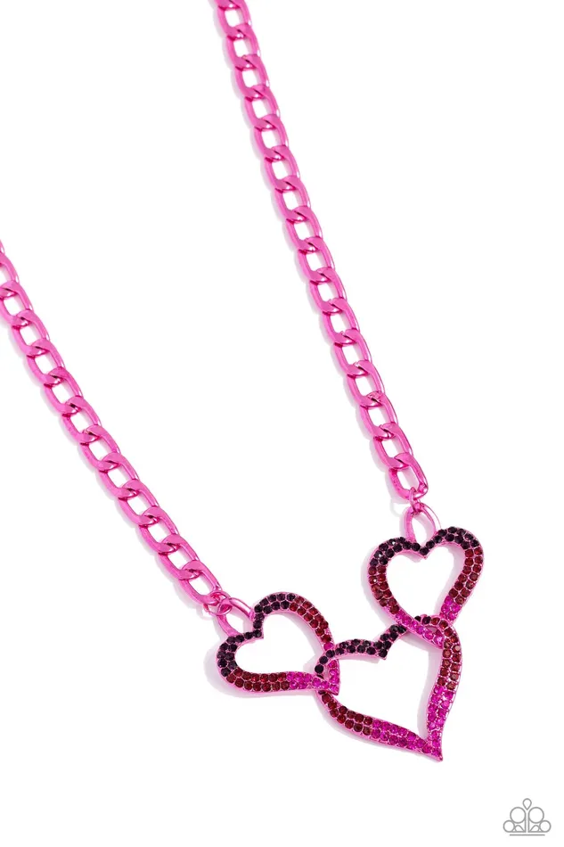 Paparazzi Jewelry Paparazzi Necklace Eclectically Enamored Pink Necklaces Paparazzi Jewelry Paparazzi Necklace Eclectically Enamored Pink Necklaces