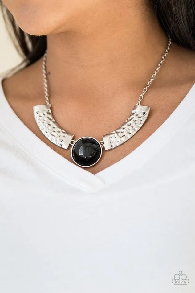 Paparazzi Jewelry Paparazzi Necklace Egyptian Spell Black Necklaces