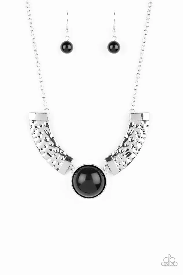 Paparazzi Jewelry Paparazzi Necklace Egyptian Spell Black Necklaces Paparazzi Jewelry Paparazzi Necklace Egyptian Spell Black Necklaces