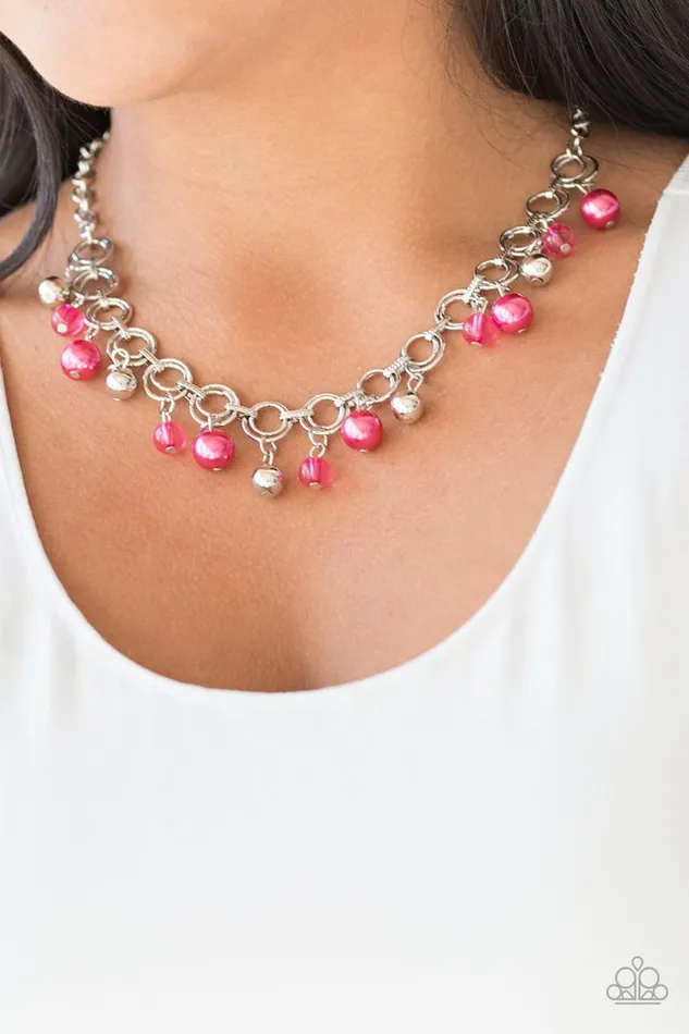 Paparazzi Jewelry Paparazzi Necklace Fiercely Fancy Pink Necklaces