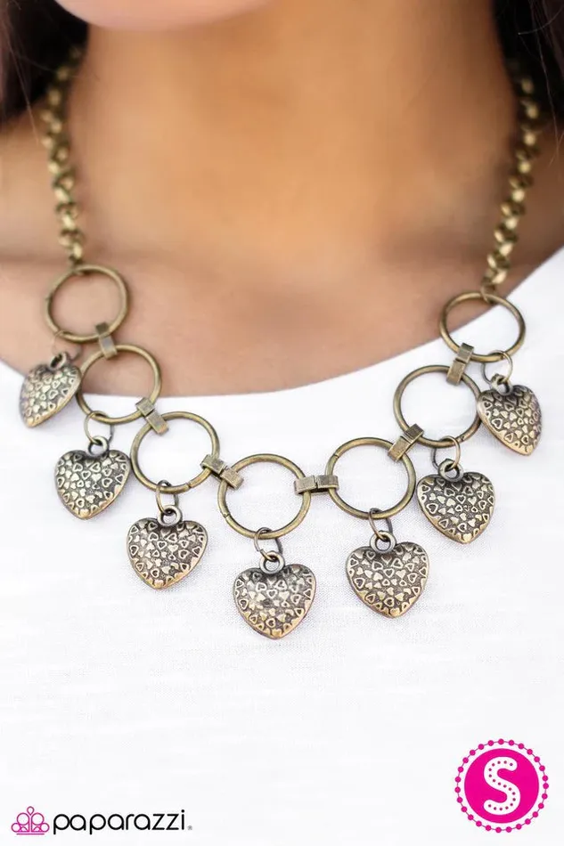 Paparazzi Jewelry Paparazzi Necklace LOCKET and Loaded Brass Necklaces