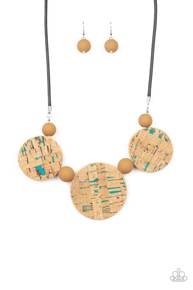 Paparazzi Jewelry Paparazzi Necklace Pop The Cork Blue Necklaces Paparazzi Jewelry Paparazzi Necklace Pop The Cork Blue Necklaces
