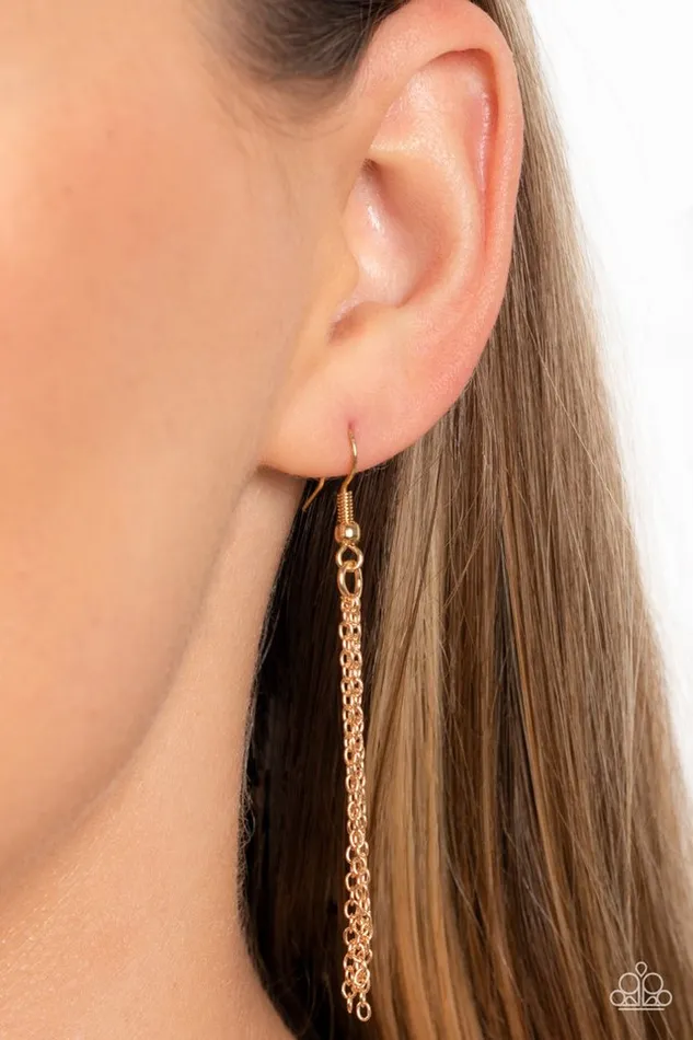 Paparazzi Jewelry Paparazzi Necklace Posh Pyramid Gold Necklaces