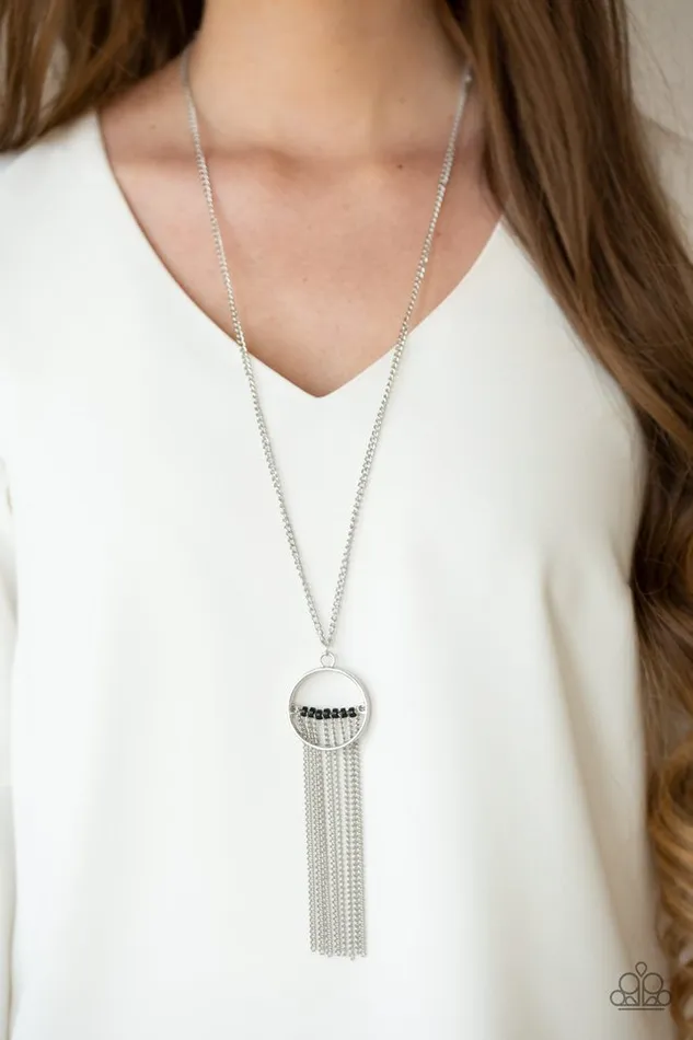 Paparazzi Jewelry Paparazzi Necklace Terra Tassel Black Necklaces