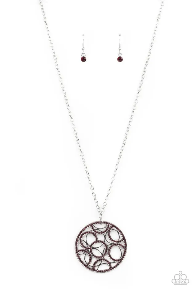 Paparazzi Jewelry Paparazzi Necklace Thanks A MEDALLION Purple Necklaces Paparazzi Jewelry Paparazzi Necklace Thanks A MEDALLION Purple Necklaces