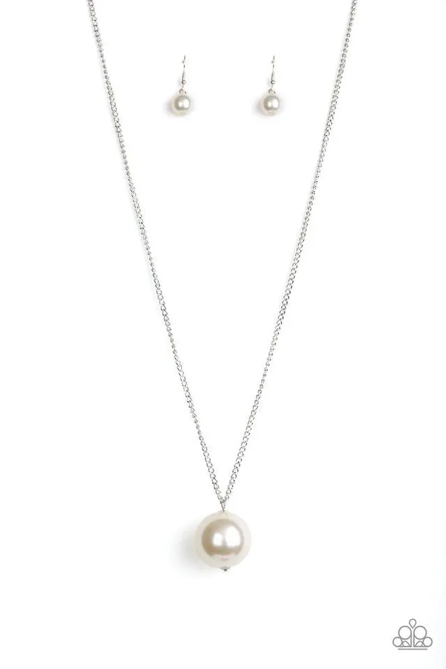 Paparazzi Jewelry Paparazzi Necklace The Grand Baller White Necklaces