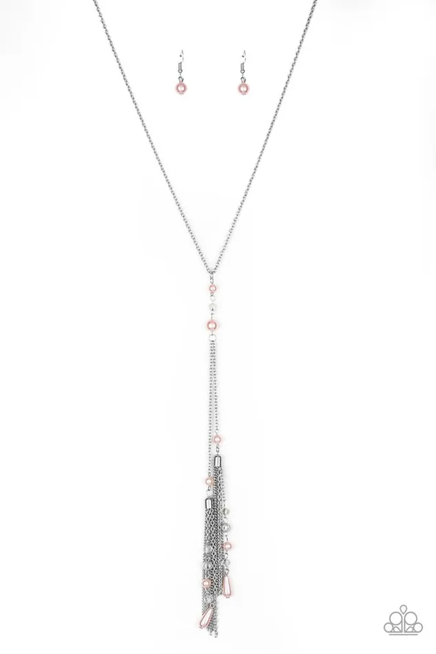 Paparazzi Jewelry Paparazzi Necklace Timeless Tassels Pink Necklaces Paparazzi Jewelry Paparazzi Necklace Timeless Tassels Pink Necklaces