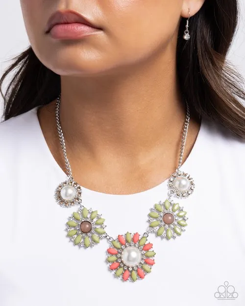 Paparazzi Jewelry Paparazzi Necklace Trio Tycoon Green Necklaces