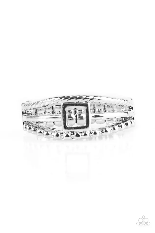 Paparazzi Jewelry Paparazzi Ring A Square Deal Silver Rings