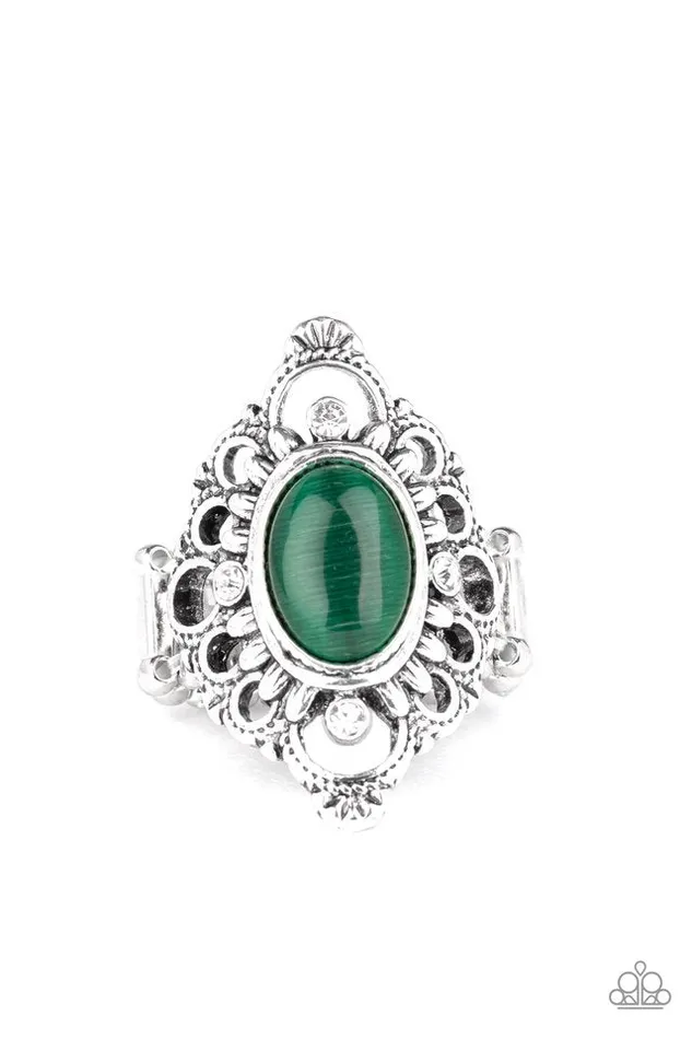 Paparazzi Jewelry Paparazzi Ring Elegantly Enchanted Green Rings Paparazzi Jewelry Paparazzi Ring Elegantly Enchanted Green Rings