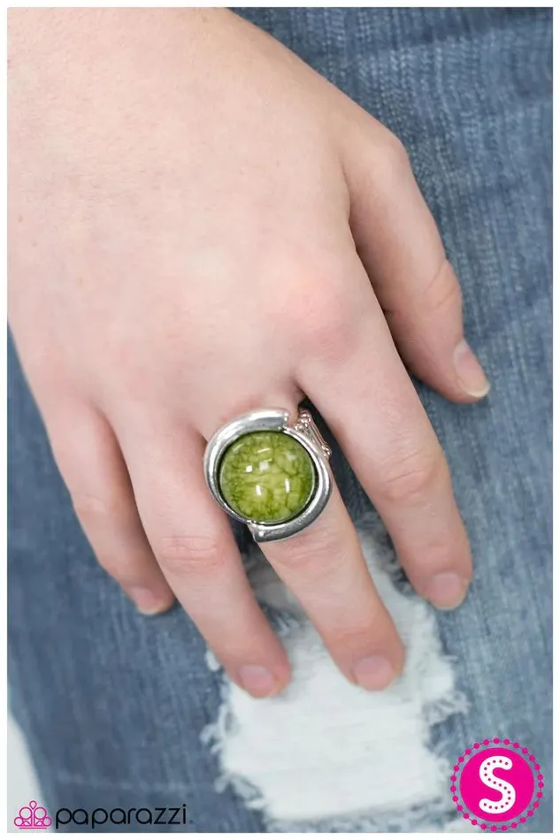 Paparazzi Jewelry Paparazzi Ring Soul Searching Green Rings