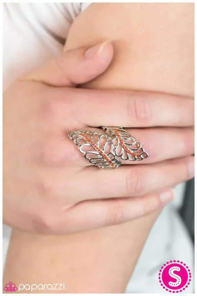 Paparazzi Jewelry Rings Paparazzi Ring Autumn Haze Orange