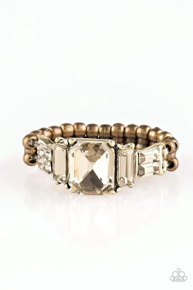 Paparazzi Jewelry Rings Paparazzi Ring Born To Rule Brass