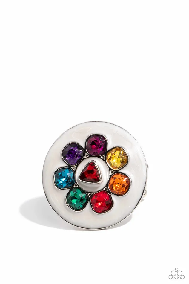 Paparazzi Jewelry Rings Paparazzi Ring Captivating Centerpiece Multi Paparazzi Jewelry Rings Paparazzi Ring Captivating Centerpiece Multi