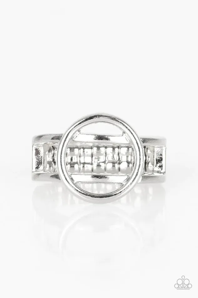 Paparazzi Jewelry Rings Paparazzi Ring City Center Chic Silver
