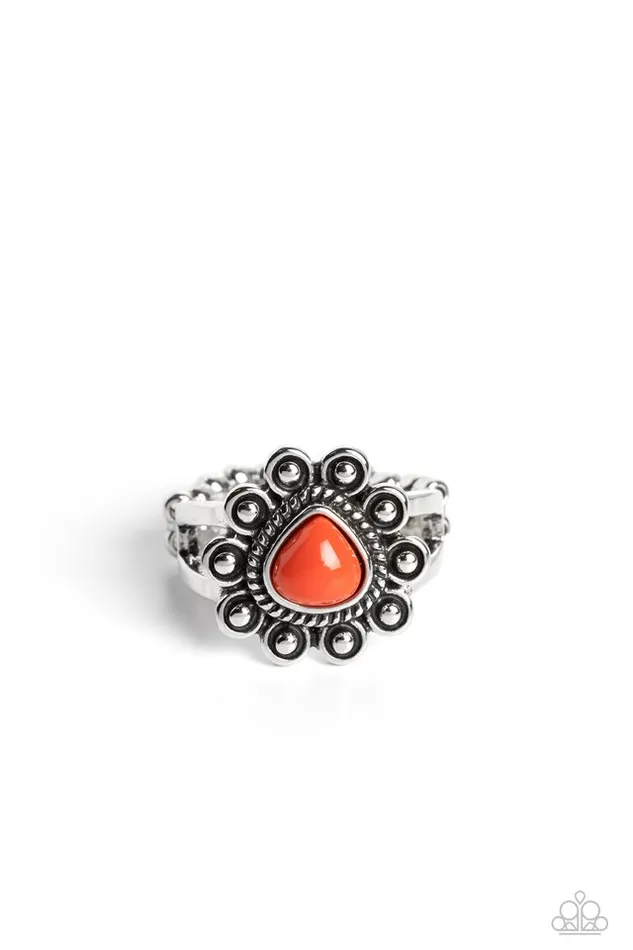 Paparazzi Jewelry Rings Paparazzi Ring Fruity FrouFrou Orange Paparazzi Jewelry Rings Paparazzi Ring Fruity FrouFrou Orange