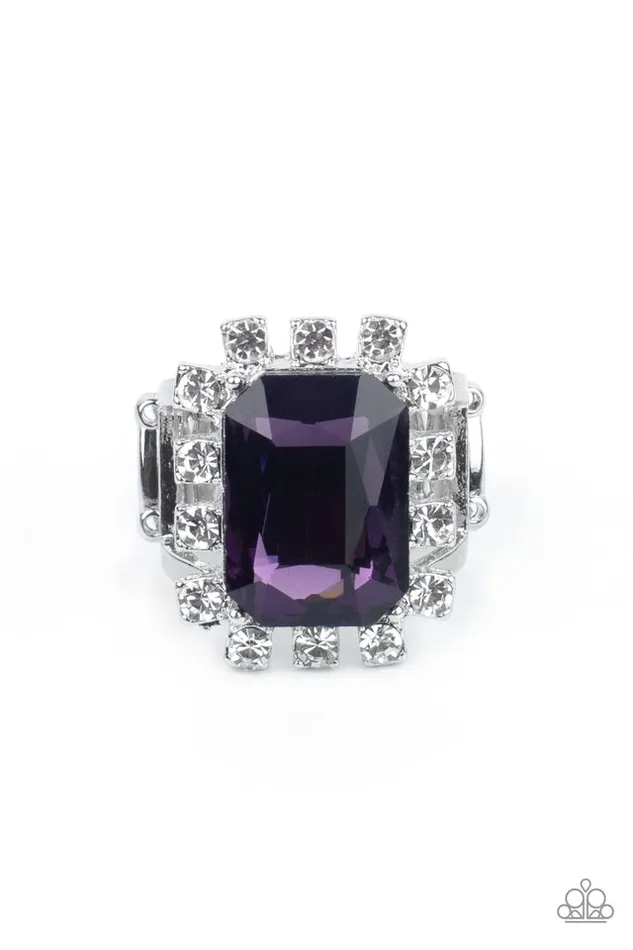 Paparazzi Jewelry Rings Paparazzi Ring Galactic Glamour Purple Paparazzi Jewelry Rings Paparazzi Ring Galactic Glamour Purple