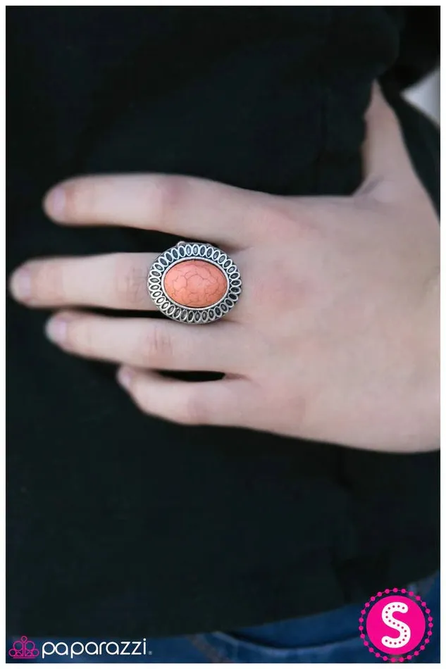 Paparazzi Jewelry Rings Paparazzi Ring Howdy Partner Orange