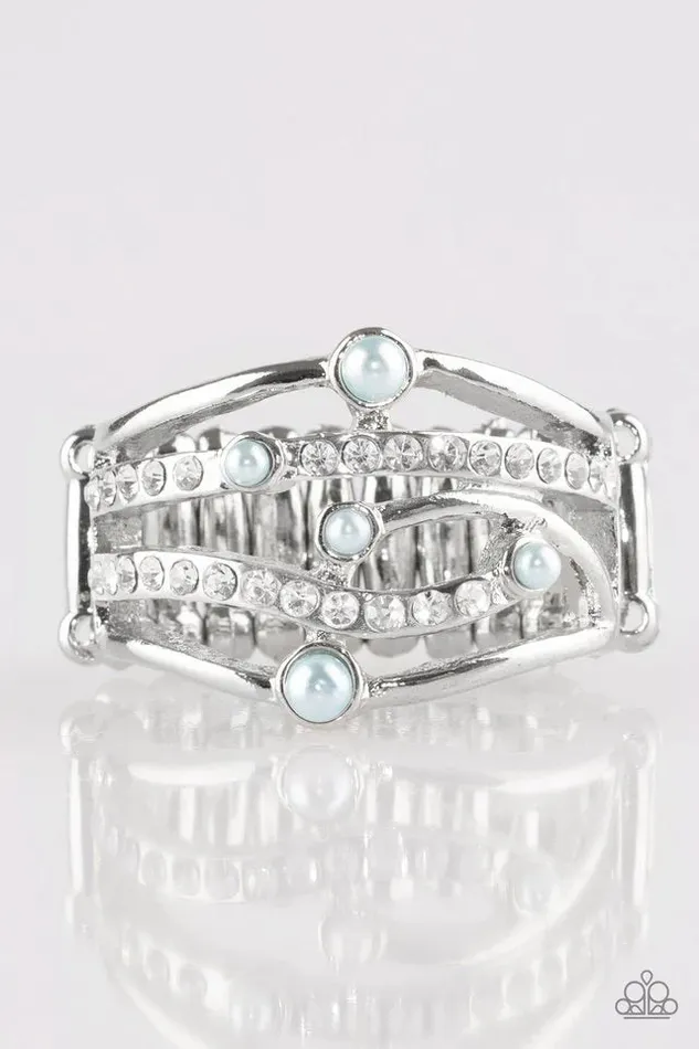 Paparazzi Jewelry Rings Paparazzi Ring Magnificently Mermaid Blue
