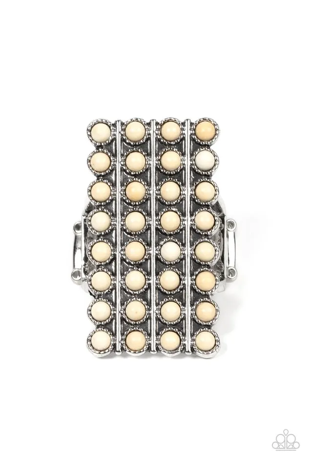 Paparazzi Jewelry Rings Paparazzi Ring Pack Your SADDLEBAGS White Paparazzi Jewelry Rings Paparazzi Ring Pack Your SADDLEBAGS White